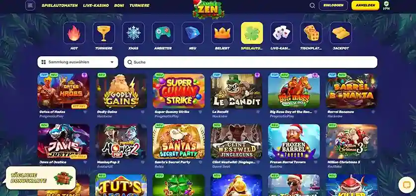 Gamblezen Willkommensbonus